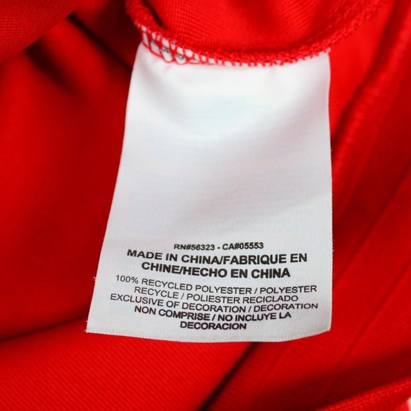 Nike USA Soccer USMNT World Cup Fleece Sweatshirt Zip Up Red Mens Large - Picture 10 of 12